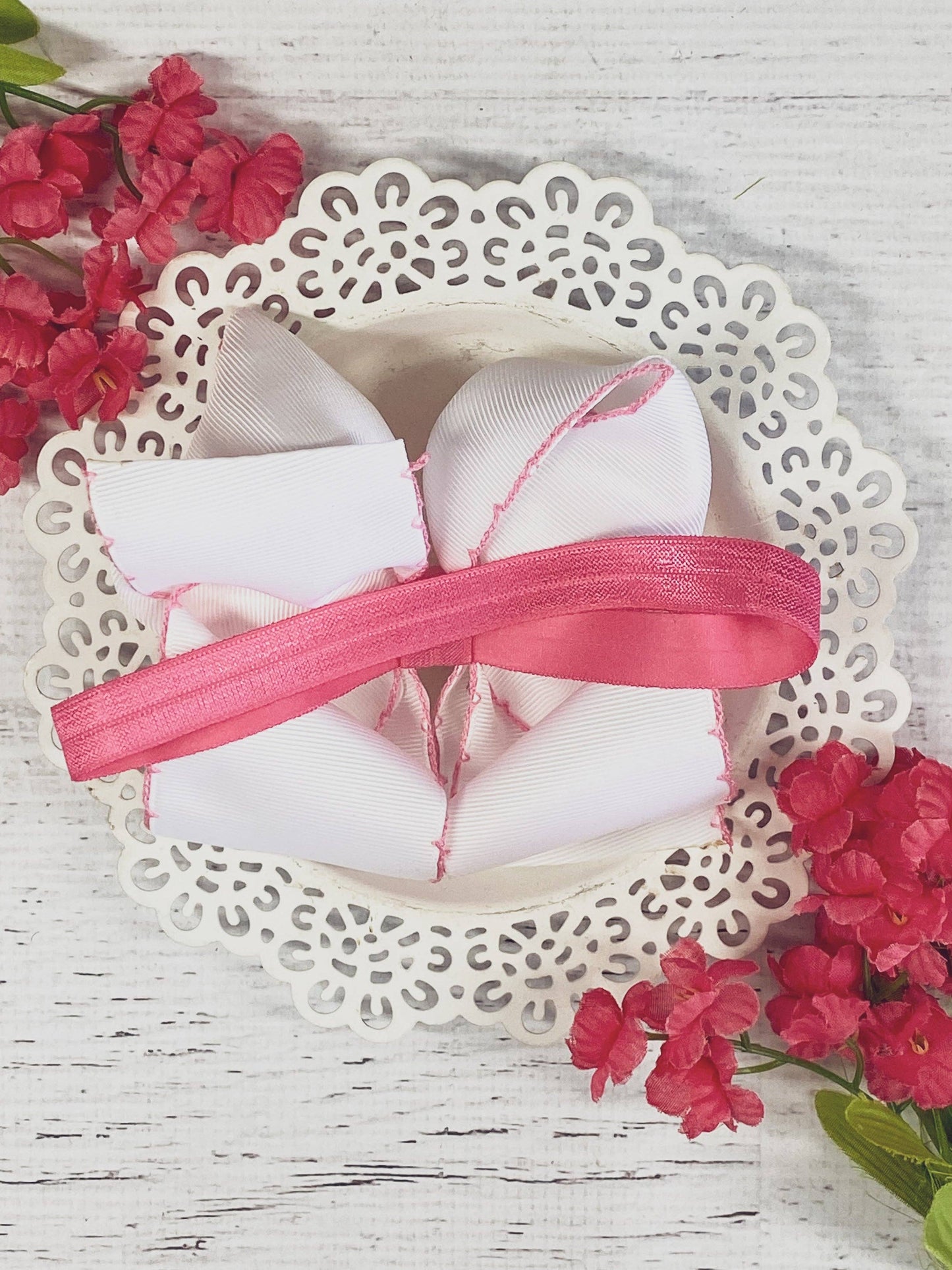 Birthday Cake Embroidered Headband