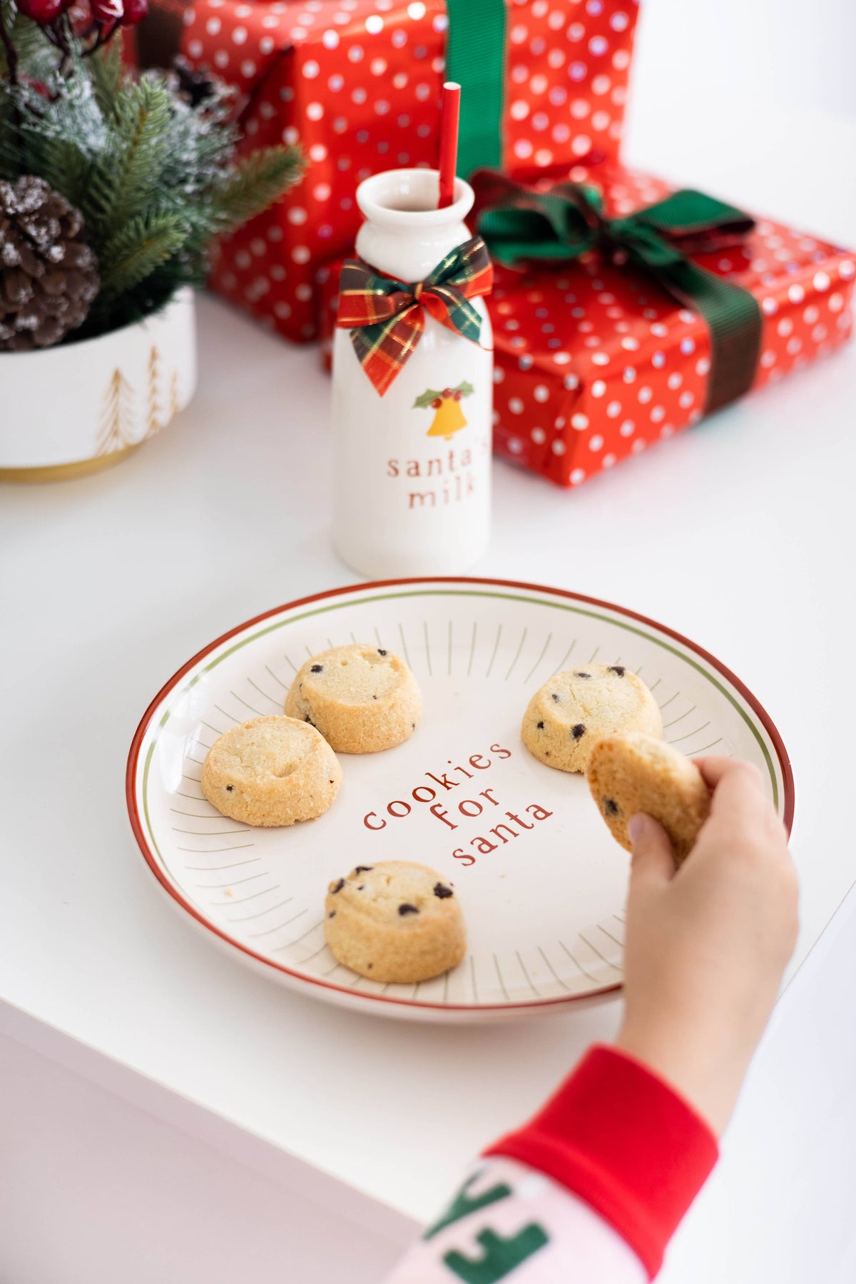 Cookies for Santa Plate Set