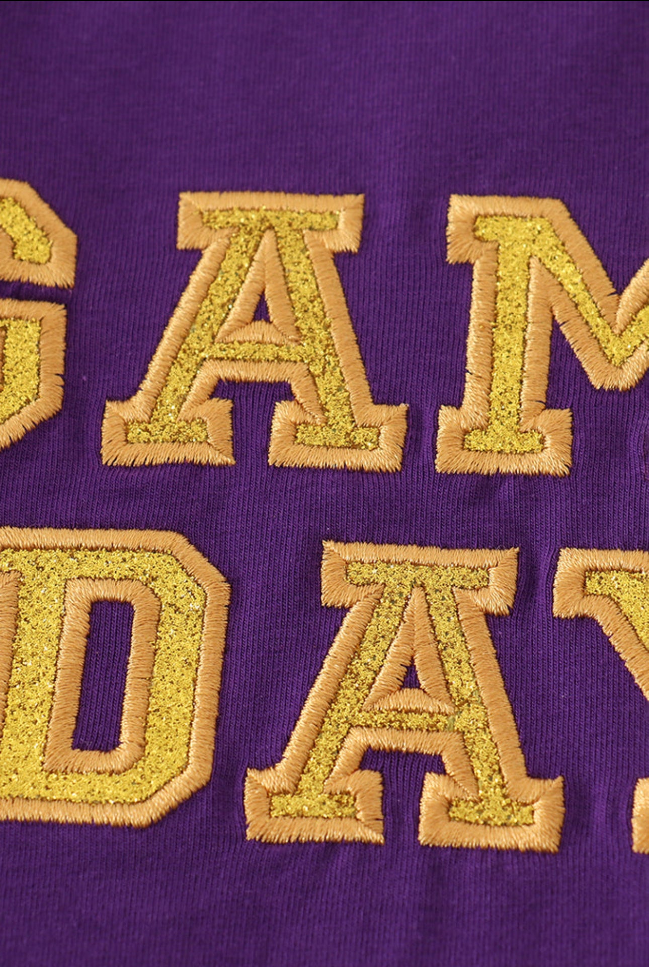 Purple Gold Game Day Set