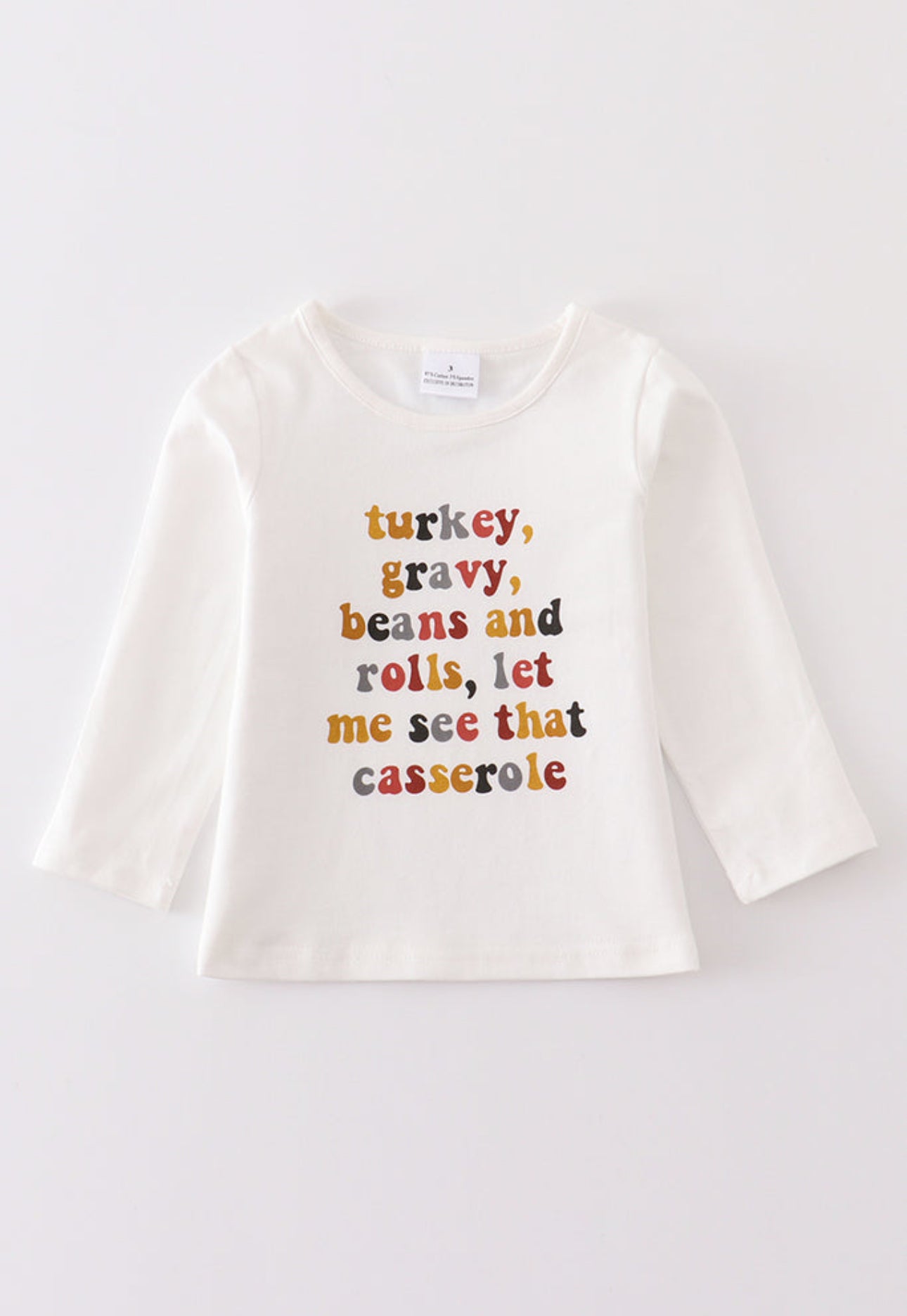 White Thanksgiving Casserole Top