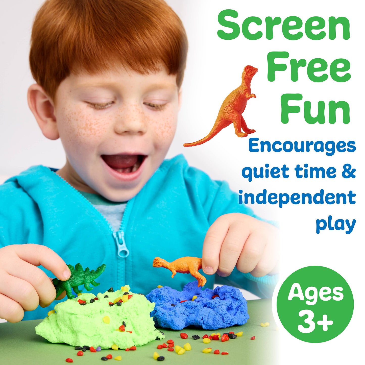 Sensory Mini Jar-Dinosaurs