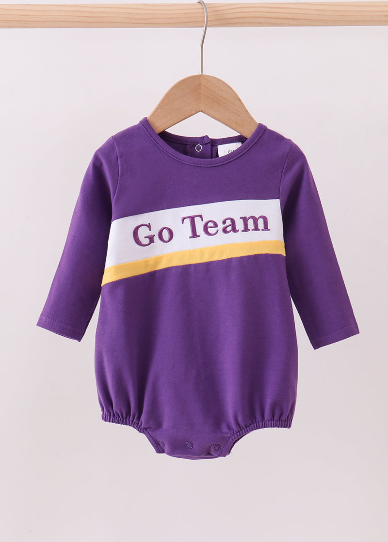 Go Team Purple Bubble