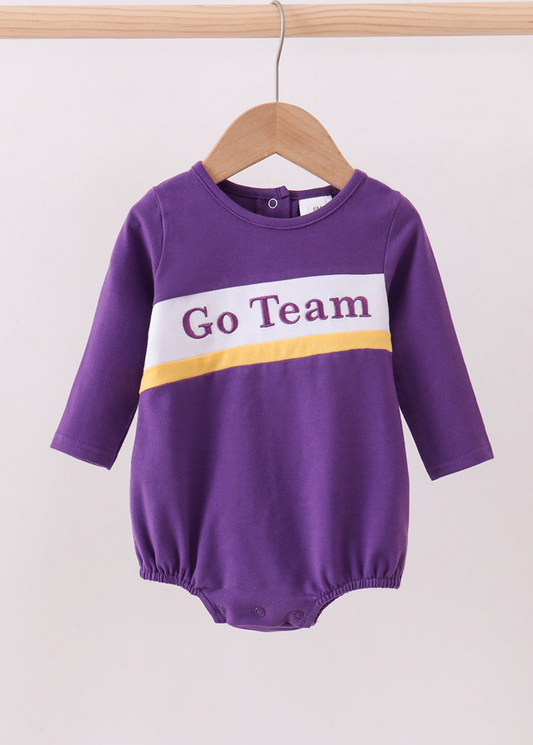 Go Team Purple Bubble