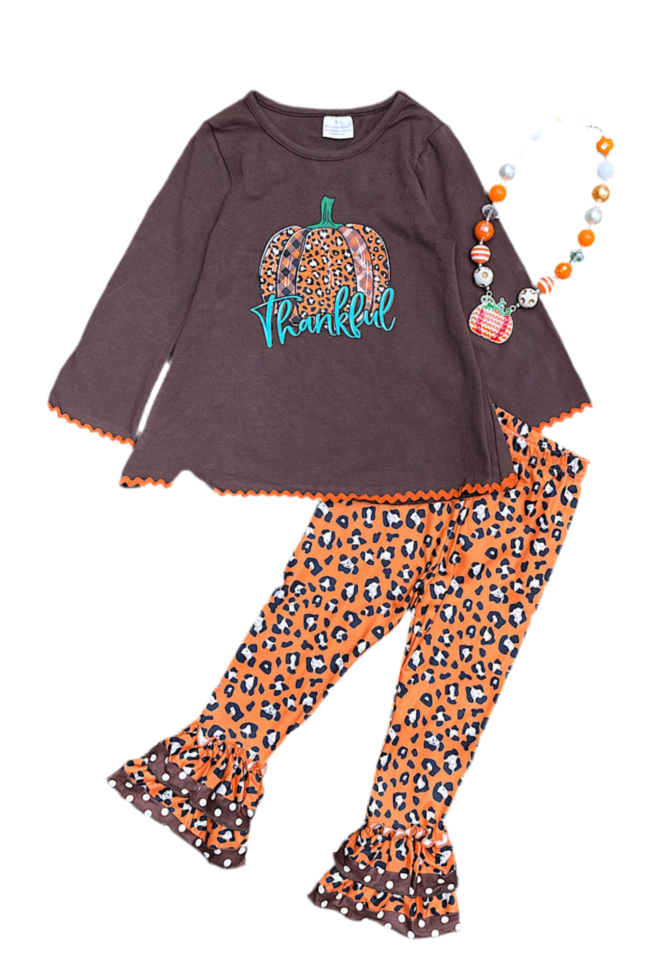 Thankful Pumpkin Legging Set