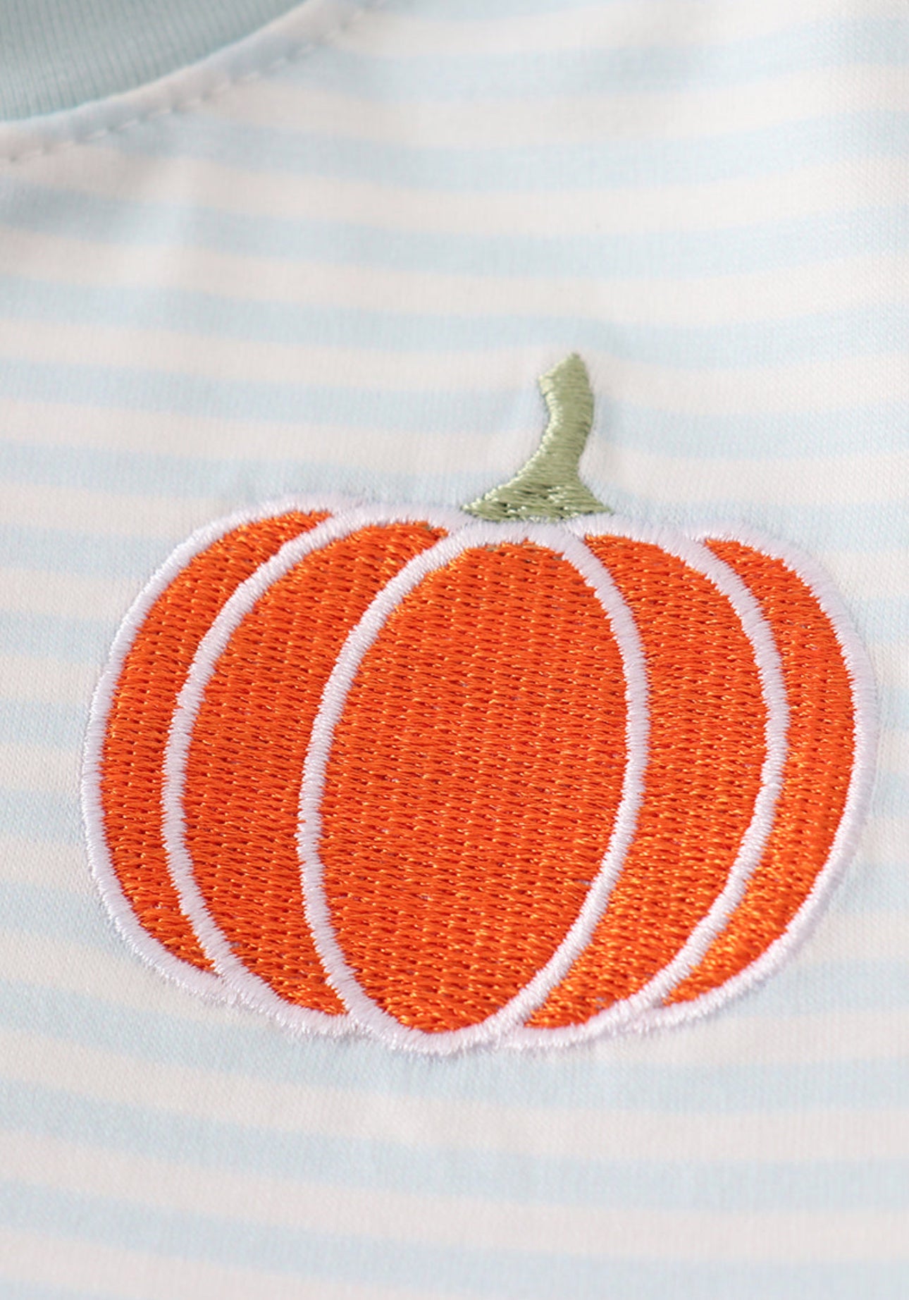 Blue Pumpkin Stripe Top