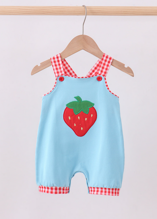 Blue Strawberry Boy Bubble