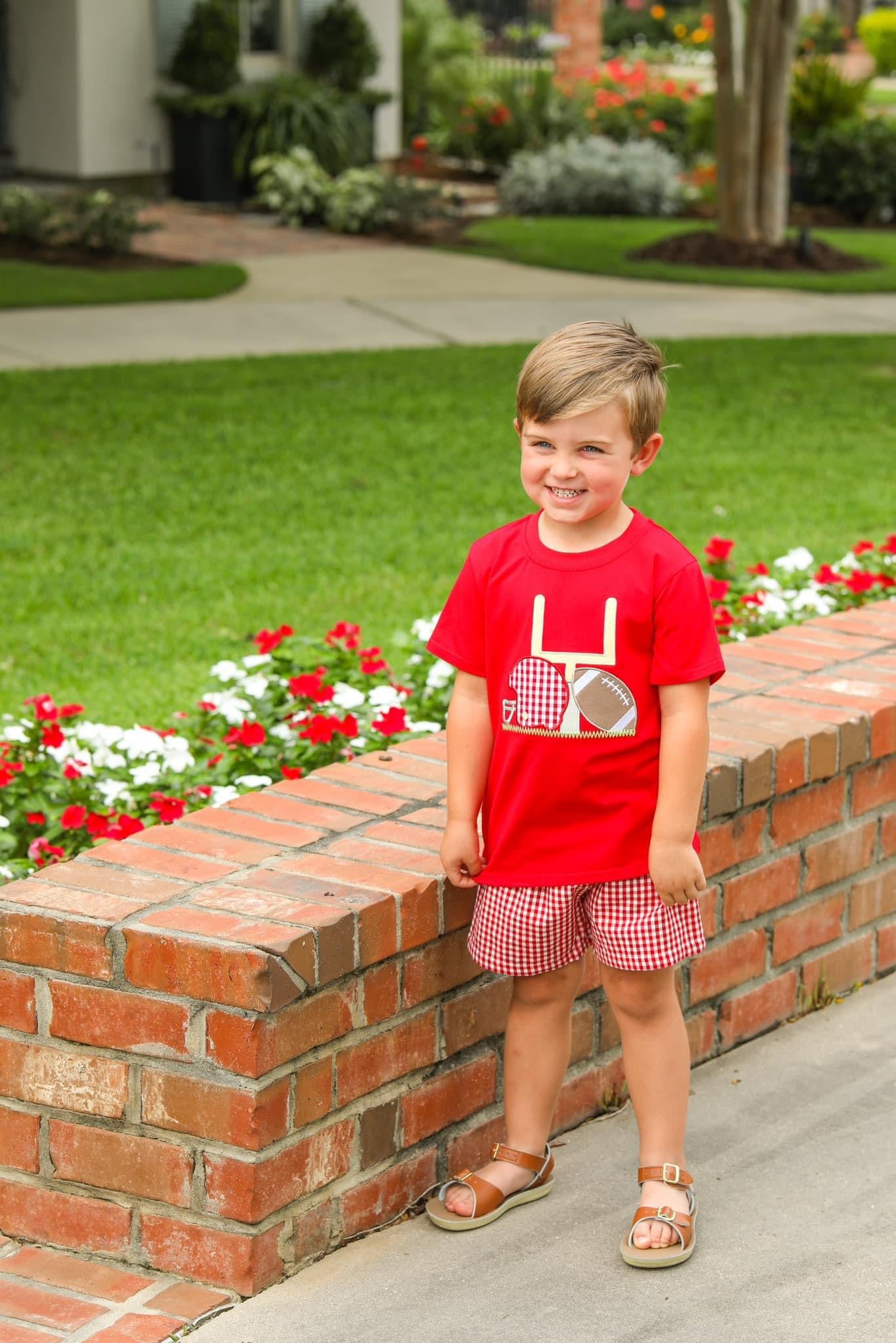 Red Football Set