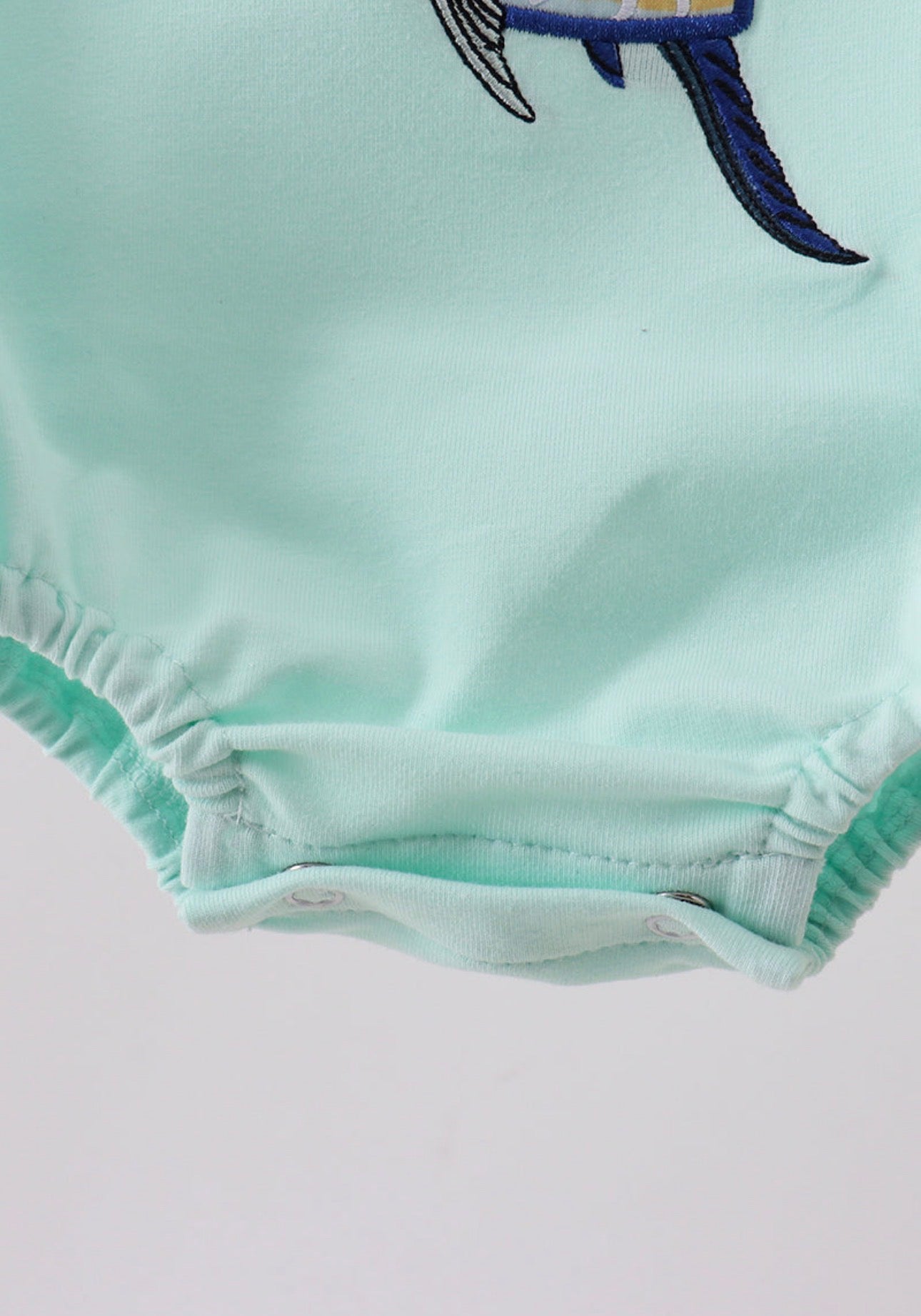 Mint Marlin Romper