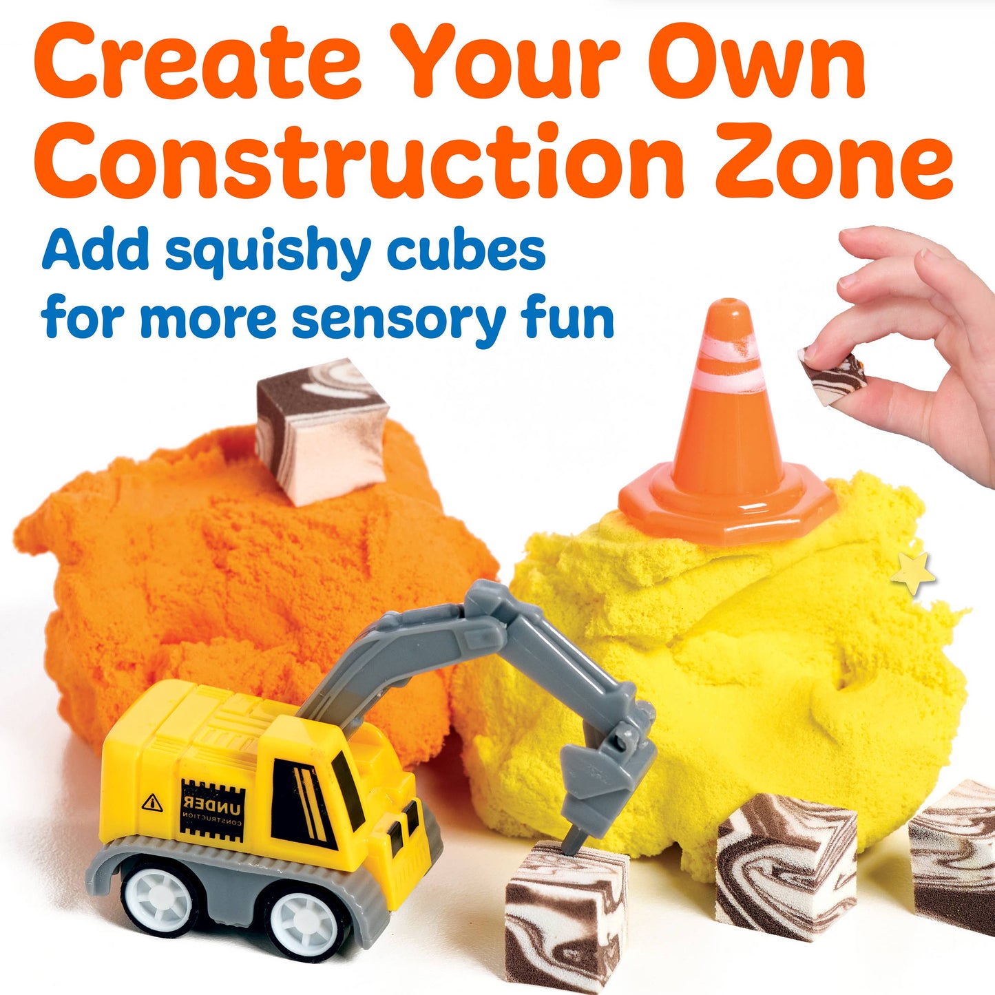 Sensory Mini Jar - Construction Them