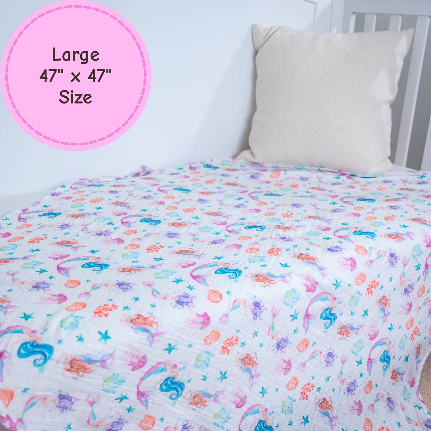 Sea You Soon Swaddle Blanket