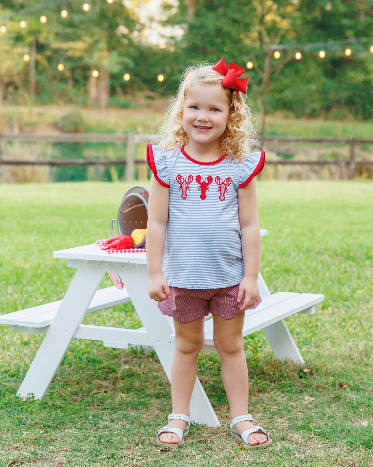 Bayou Boil Scallop Short Set