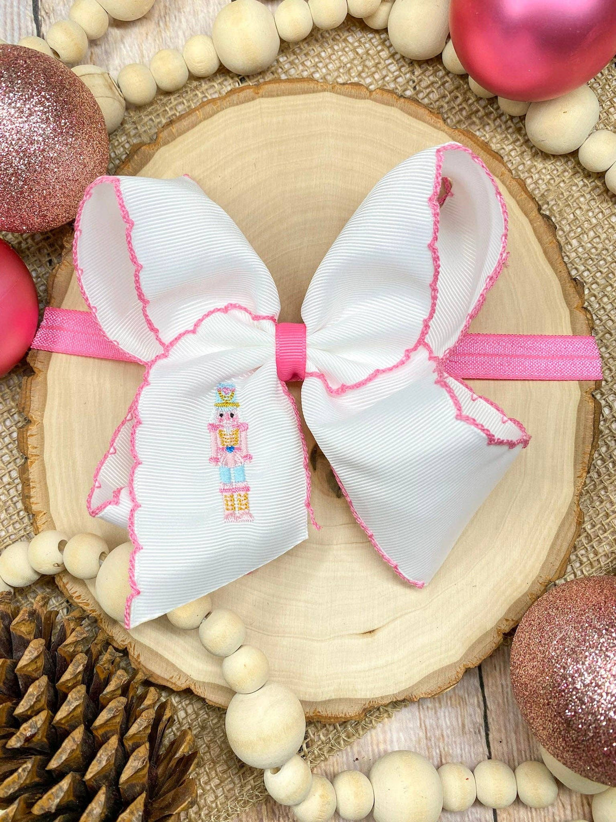 Pink Nutcracker Headband