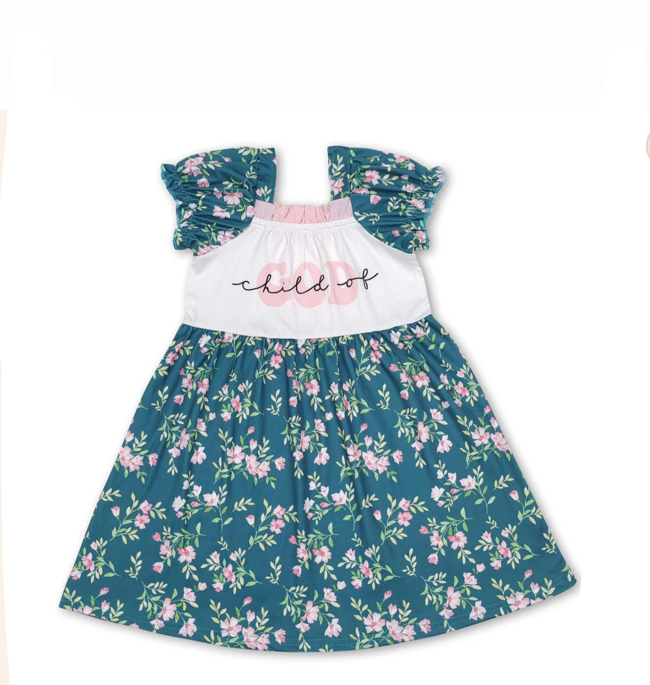 Child of God Floral Dress