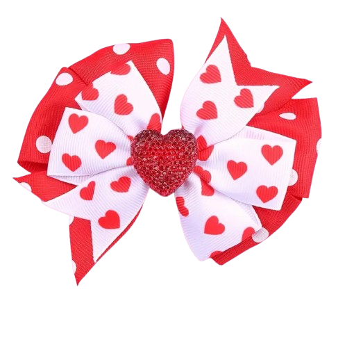 Valentines Hair Bow