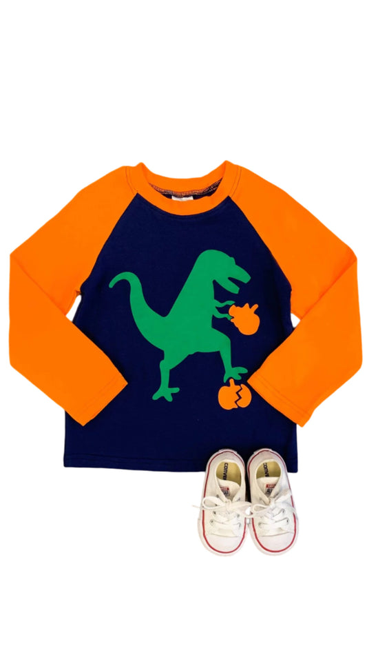 Dinosaur Pumpkin Smash T-Shirt