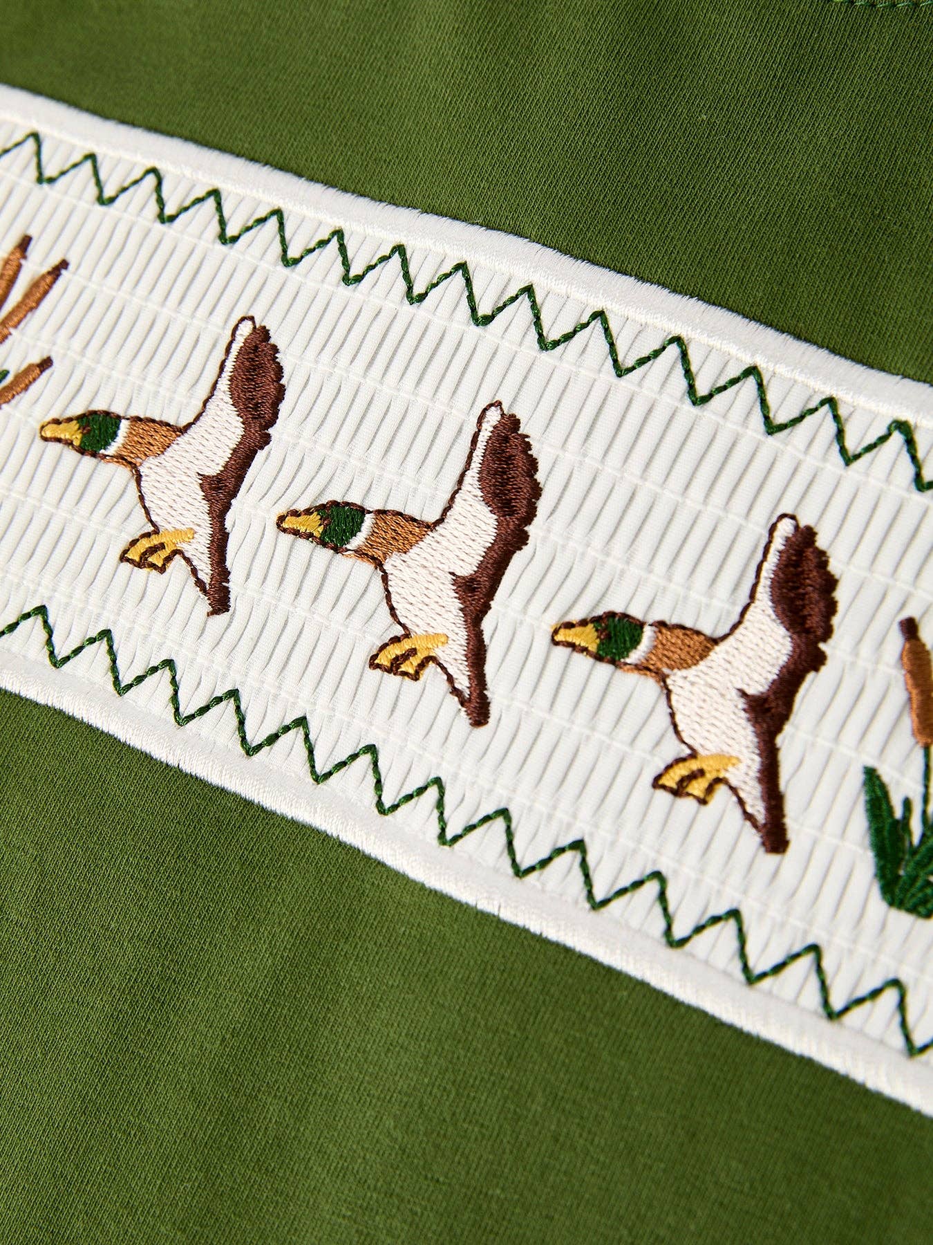 Camouflage Duck Smocking Set
