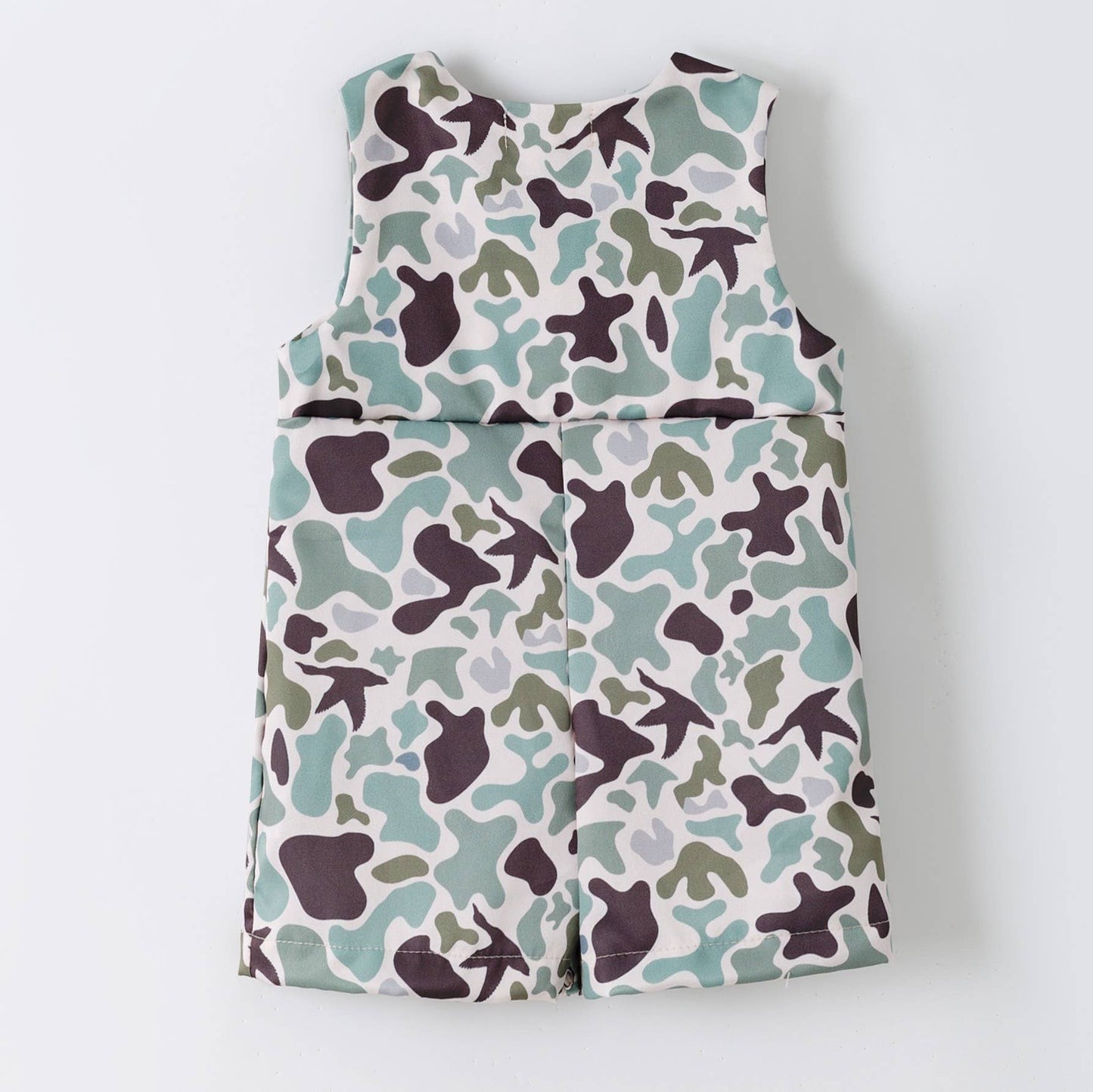 Muted Camo Smocked Jon Jon