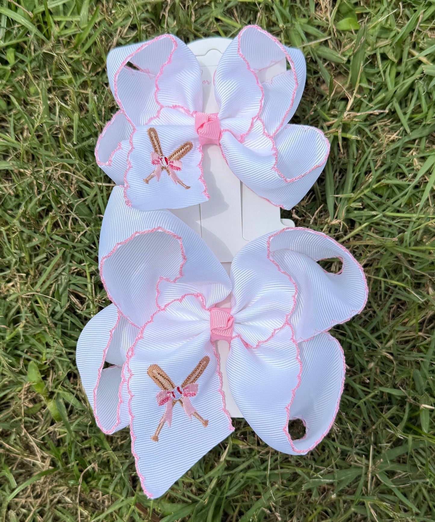 Baseball Bat Hair Bow