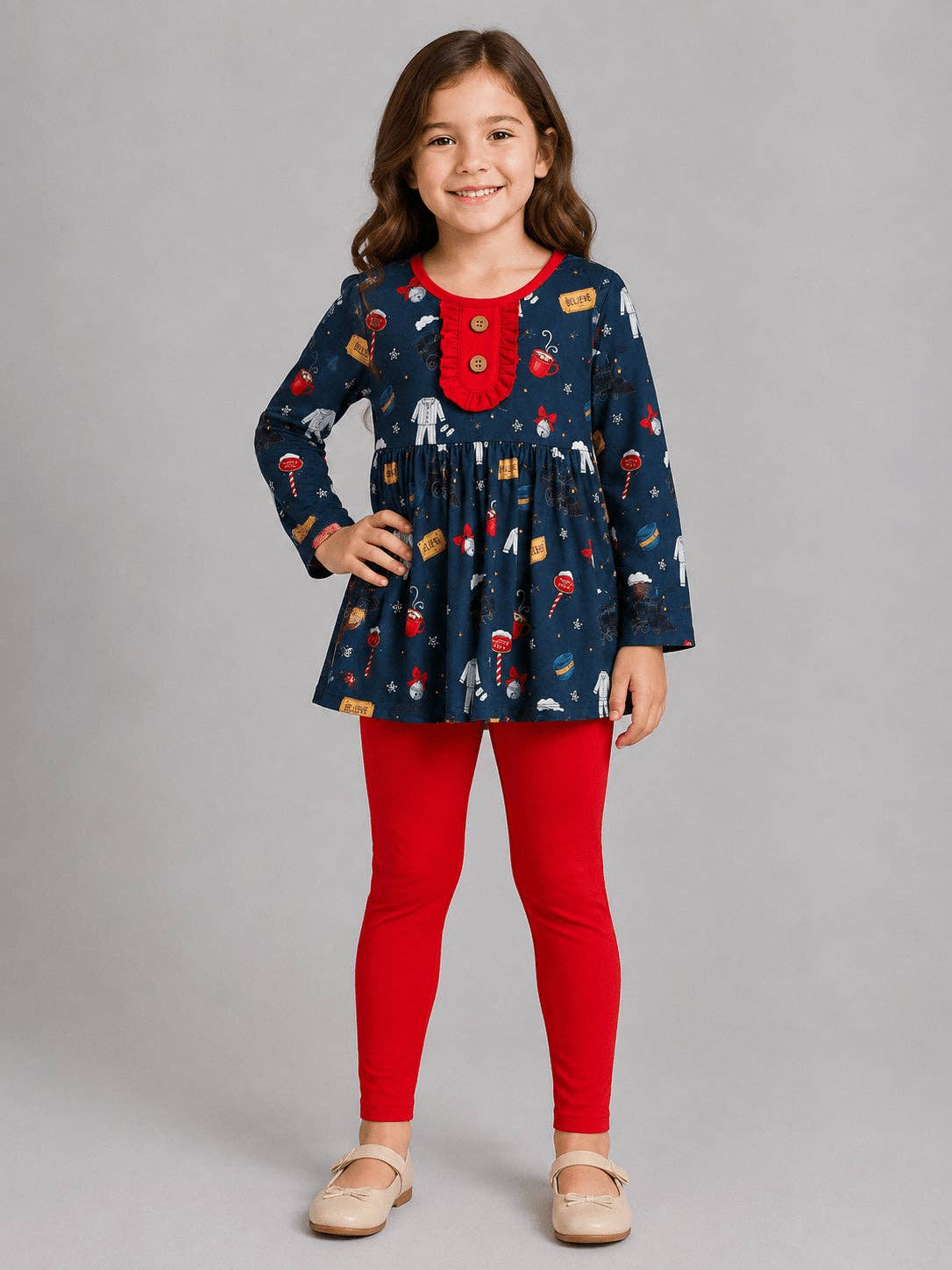 Polar Express Girls Legging Set