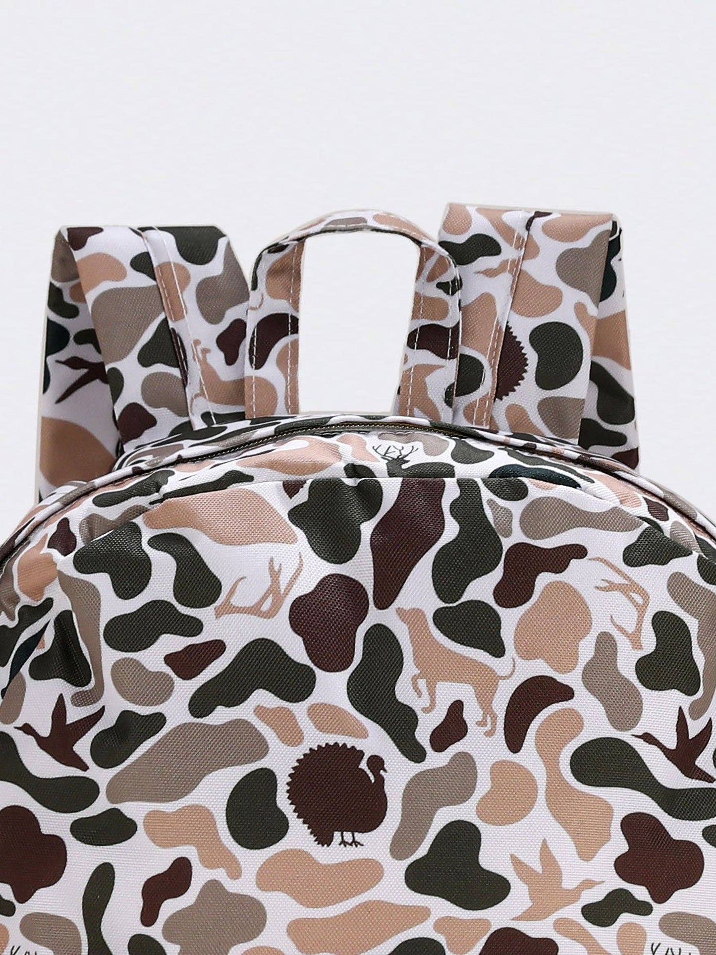 Brown Camo Backpack