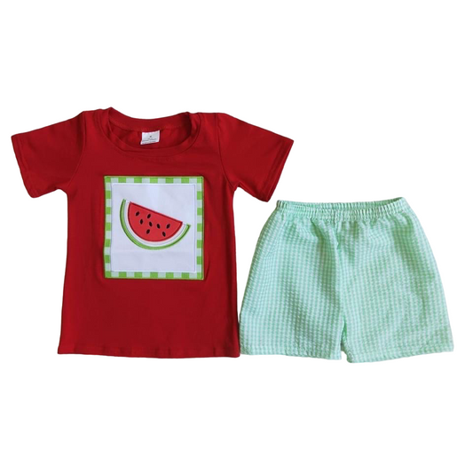 Watermelon Short Set