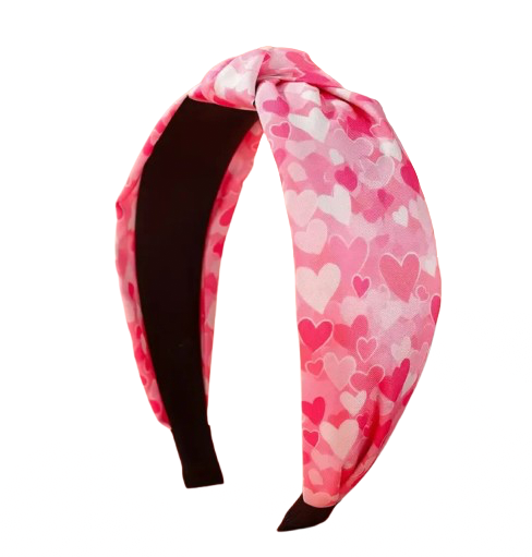 Valentines Knotted Headband