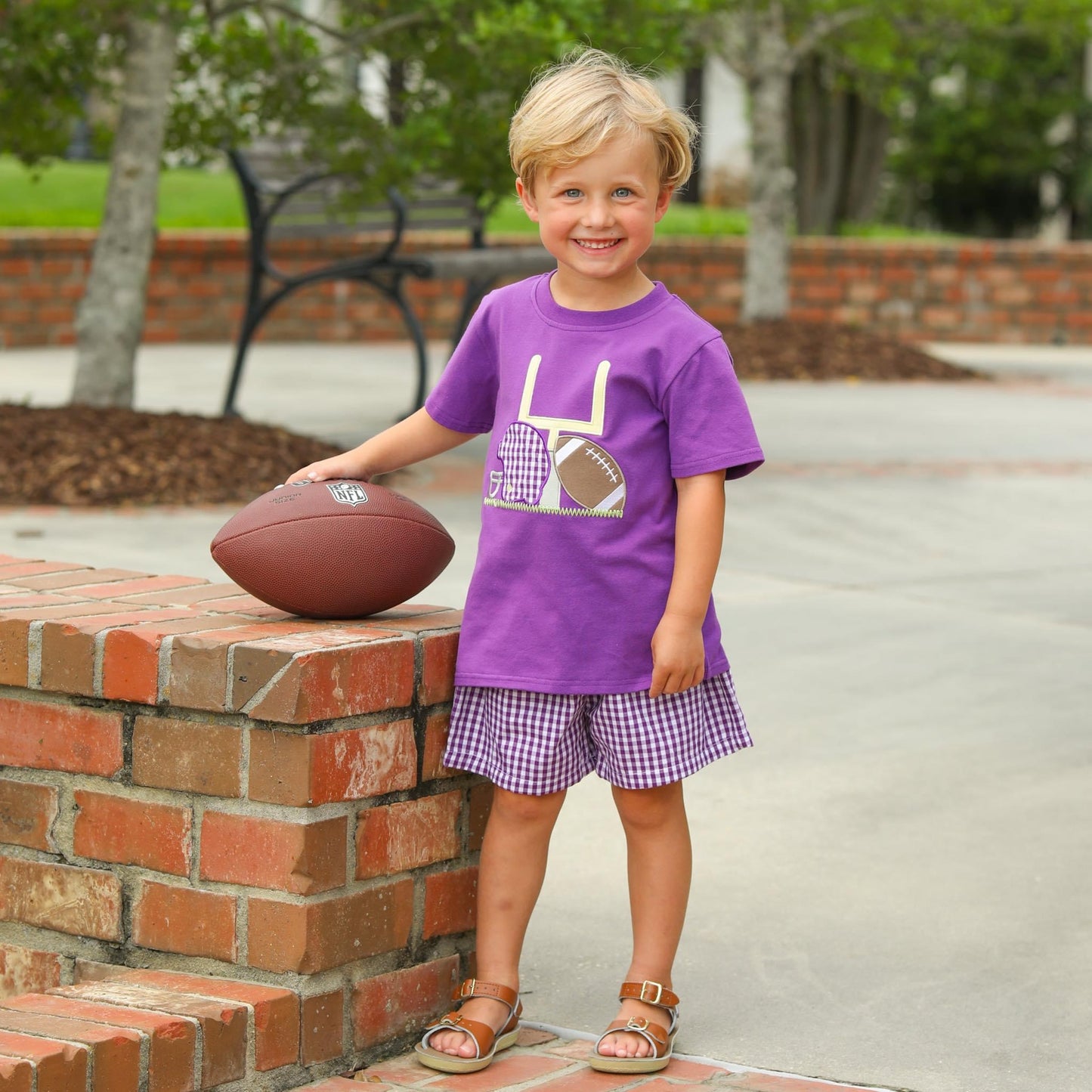 Purple Football Set