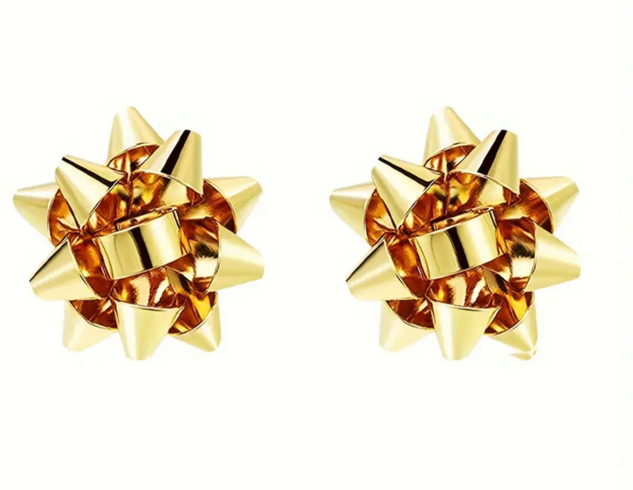 Christmas Bow Earrings