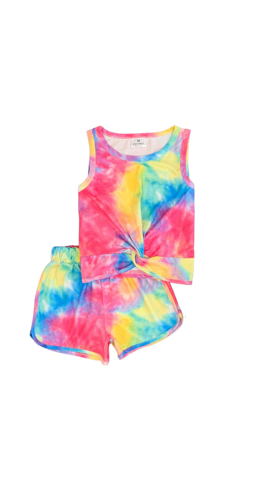 Tie Dye Short Set