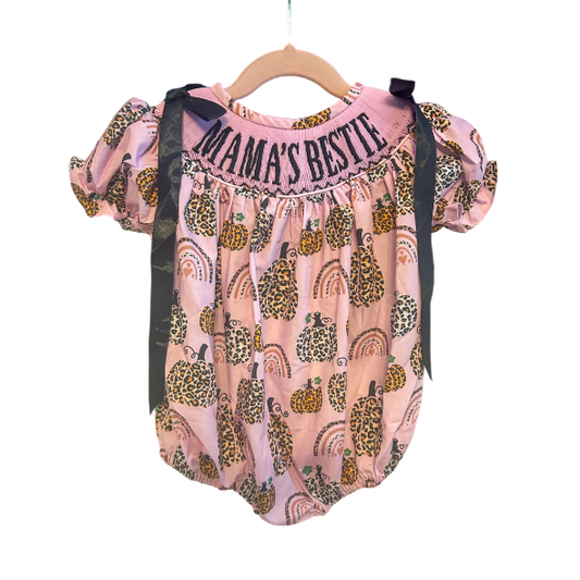 Mamas Bestie Leopard Pumpkin Bubble