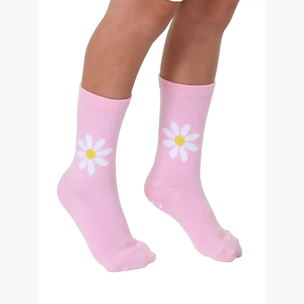 Daisy Flower Crew Socks