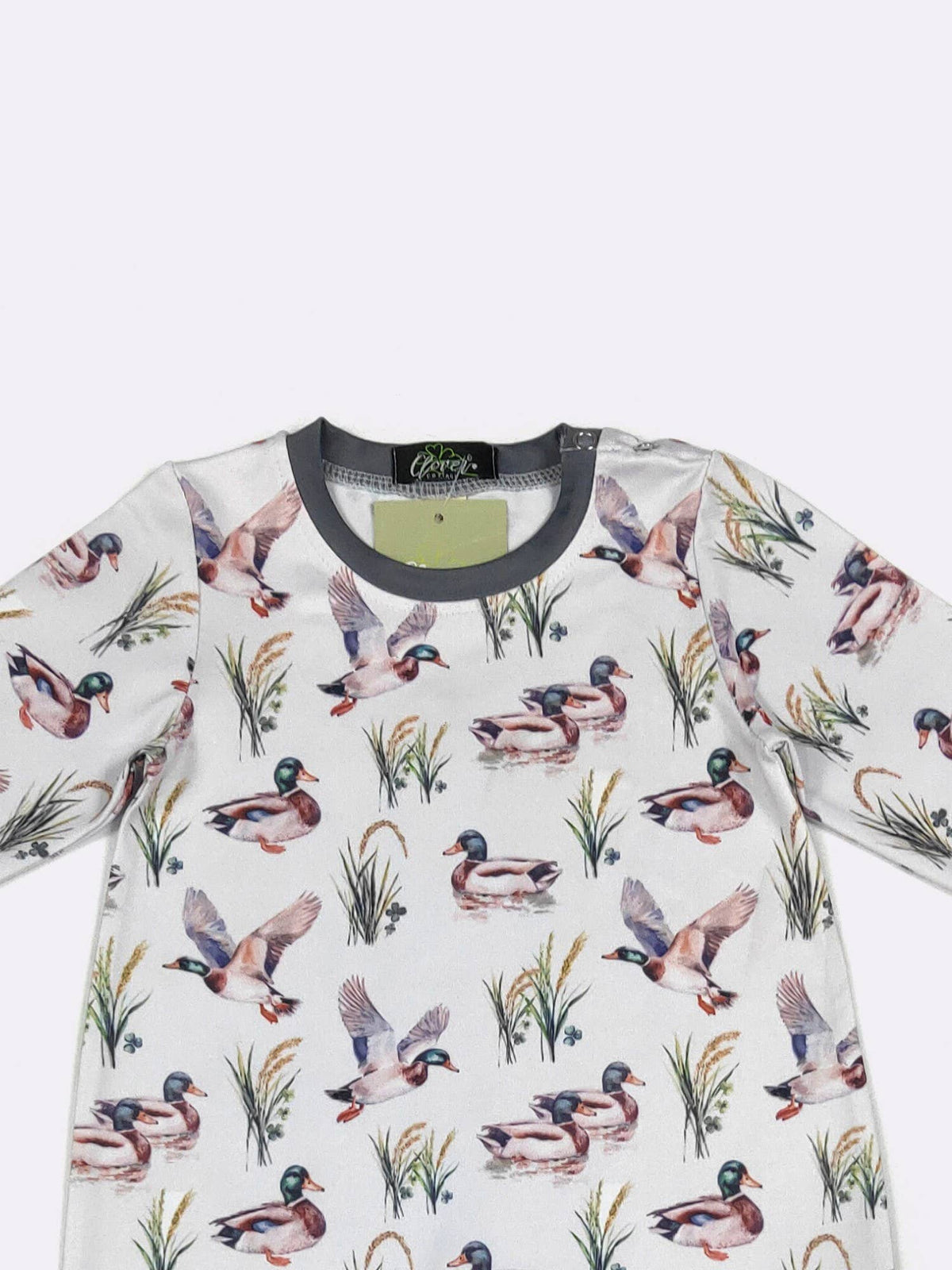 Clover Duck Boy Romper