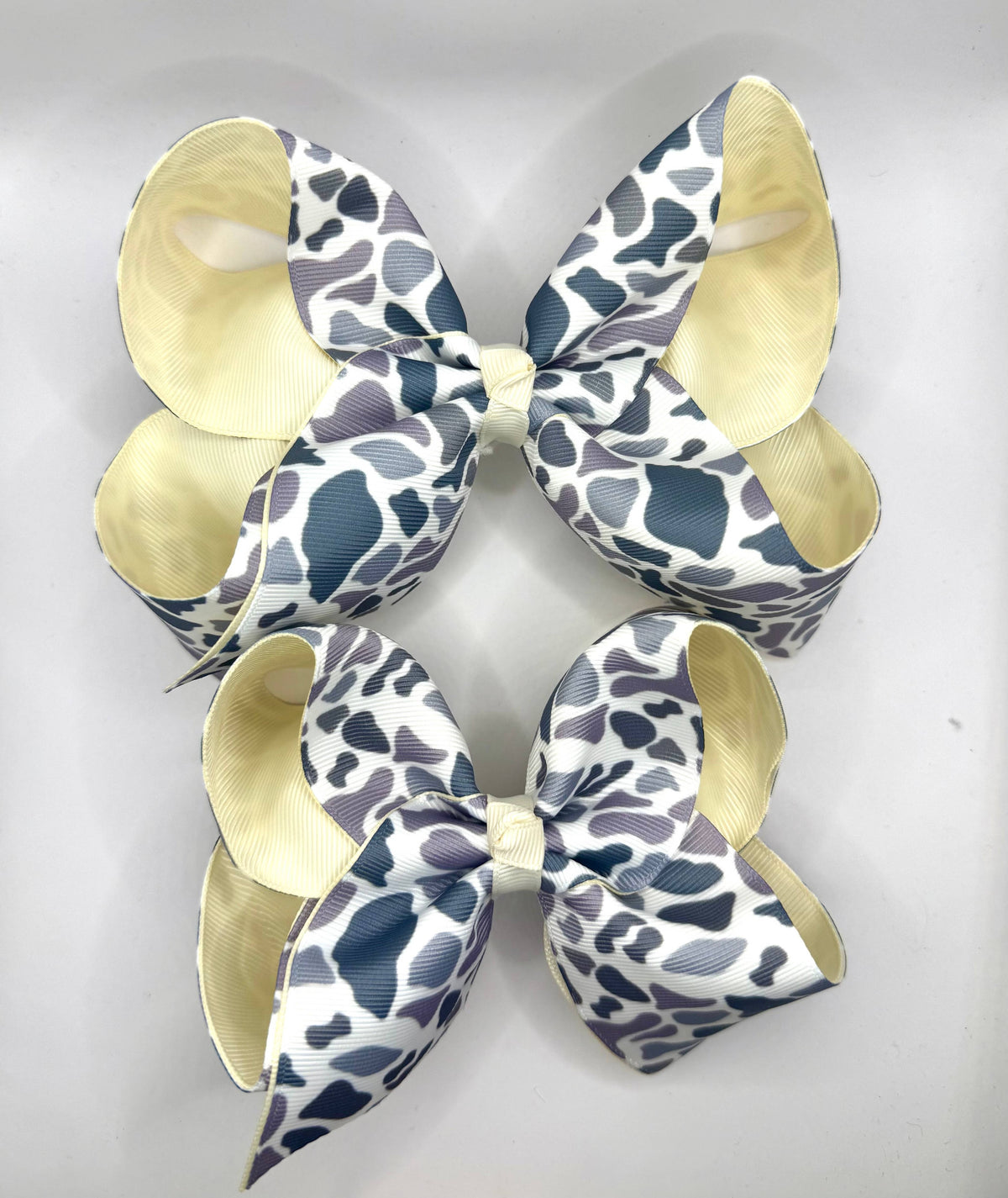 Grey Camo Bow