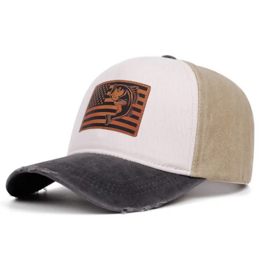 Bass Flag Trucker Hat
