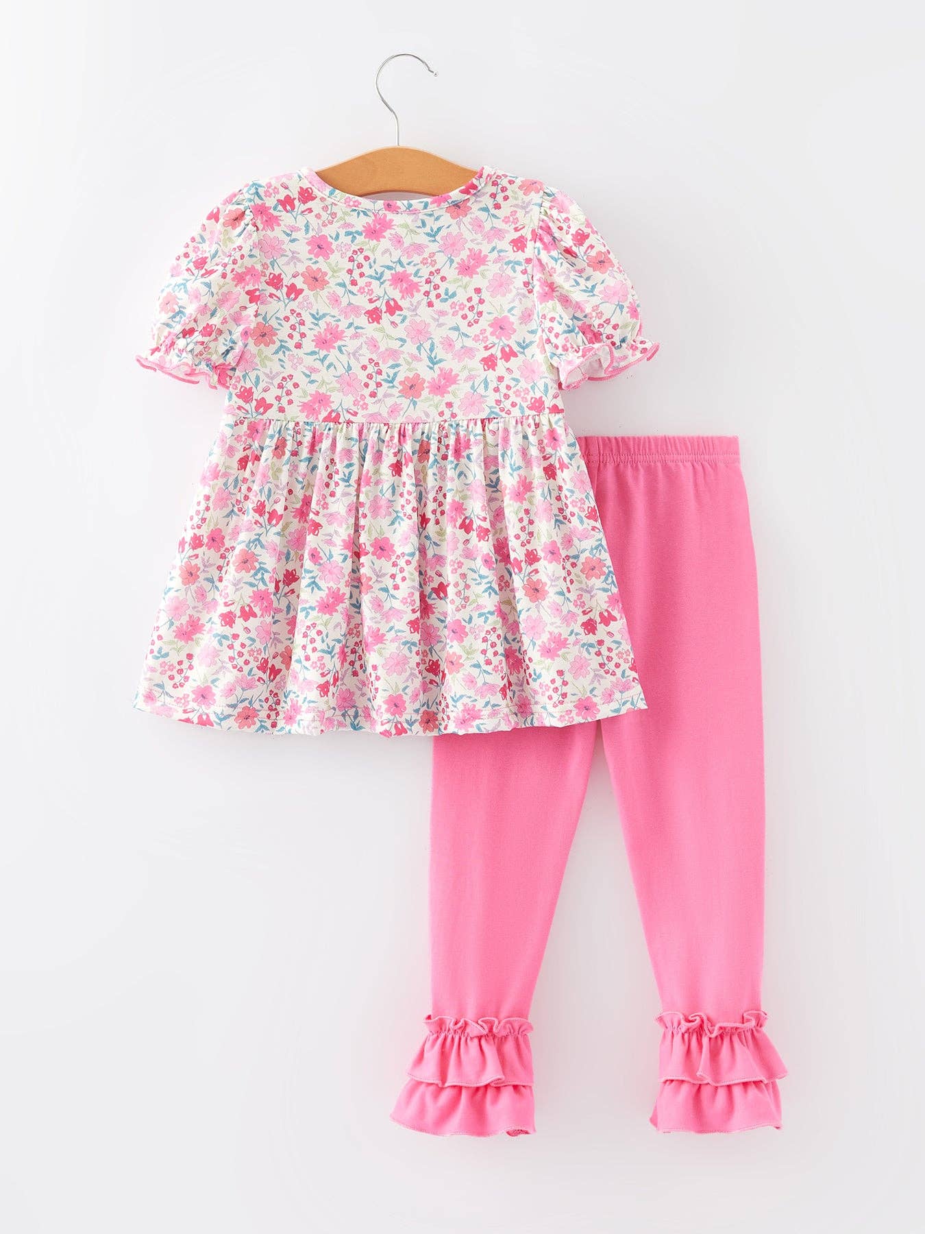 Smocking Heart Bow Outfit