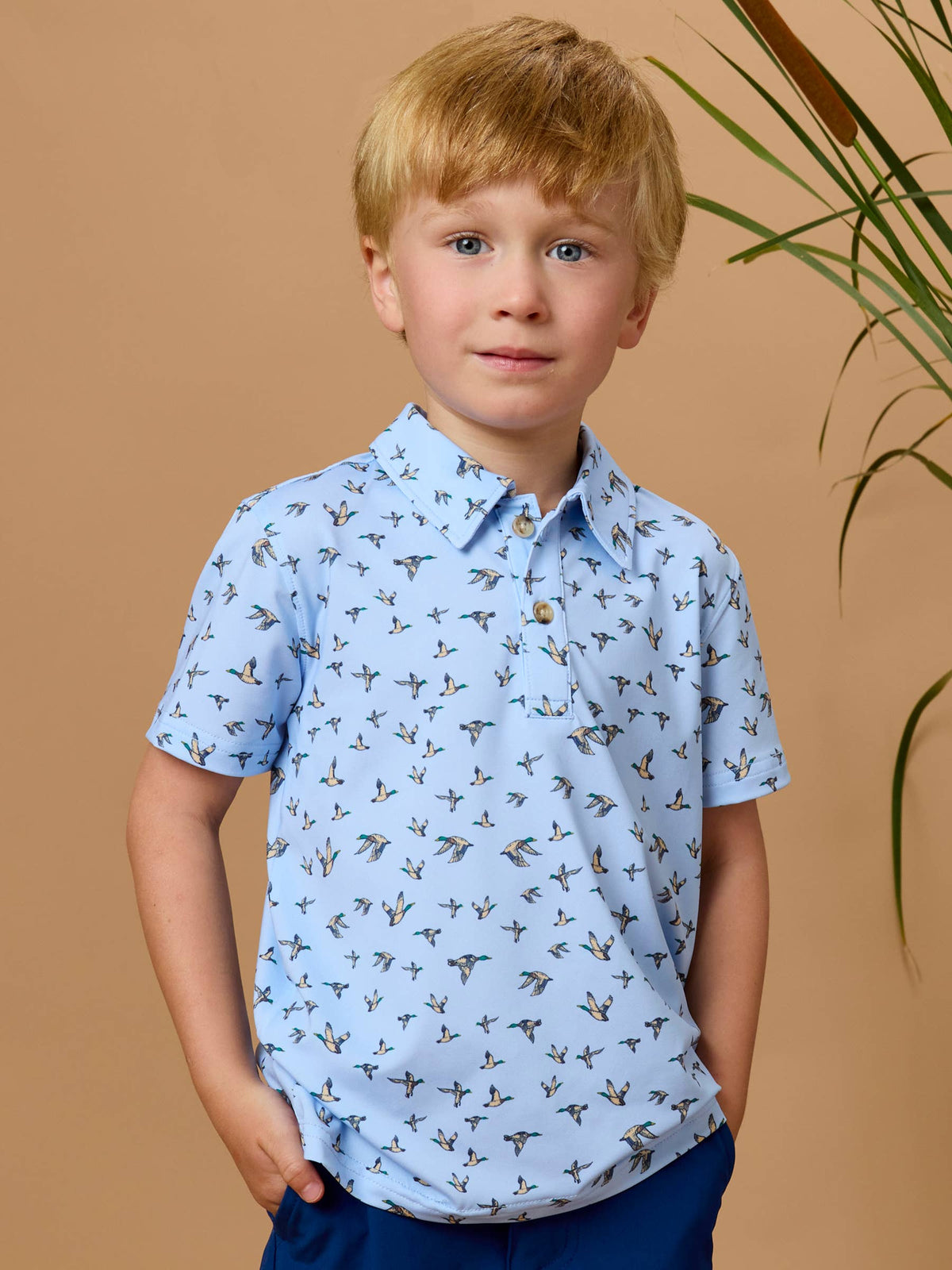 Mallard Skies Performance Polo