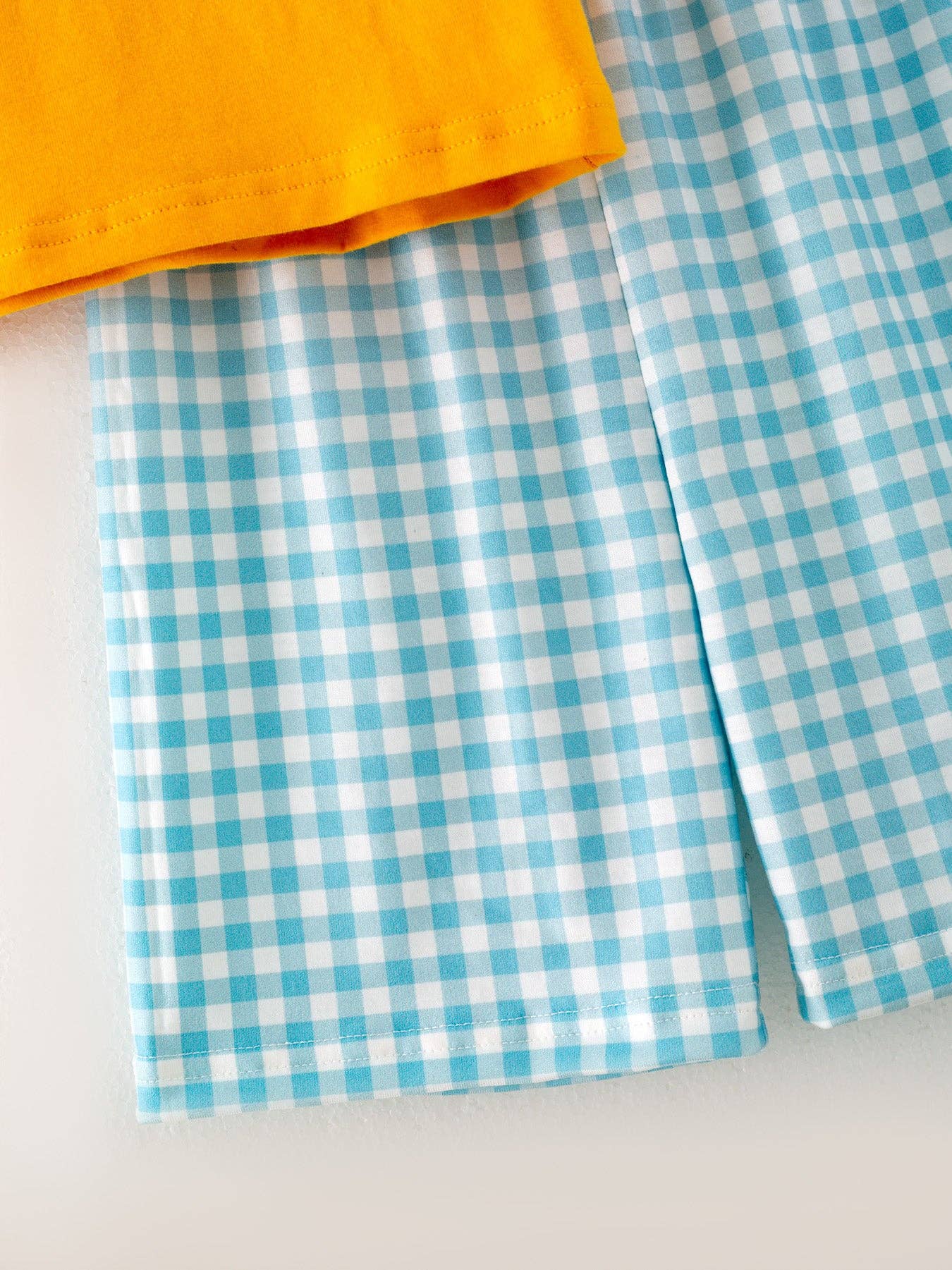 Pumpkin Chenille Boys Shorts Set