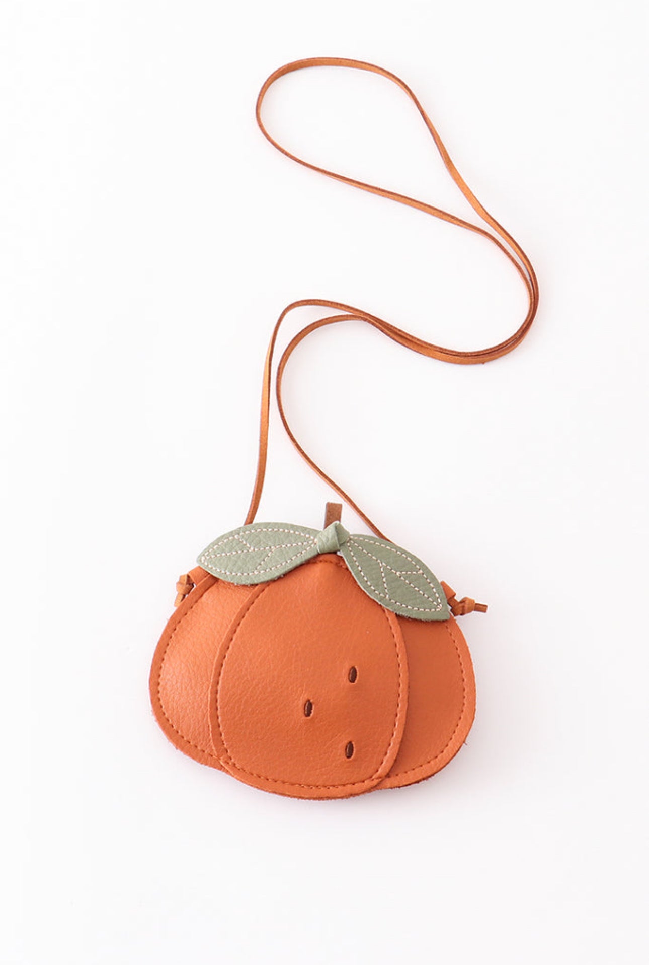 Orange Pumpkin Purse