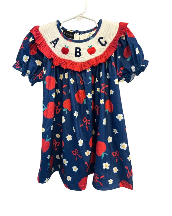 Apple Smocked Dress