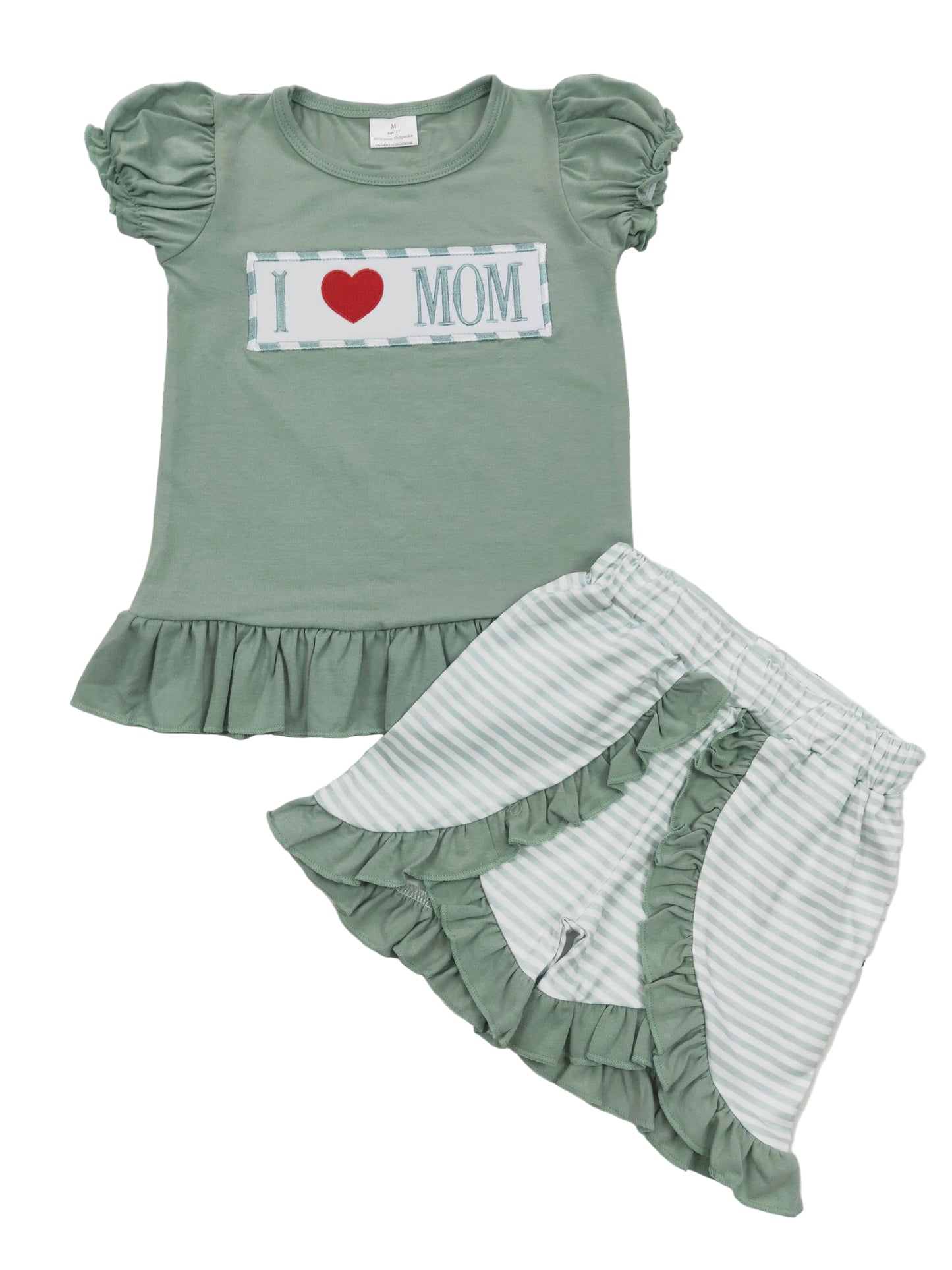 I Love Mom Girls Set