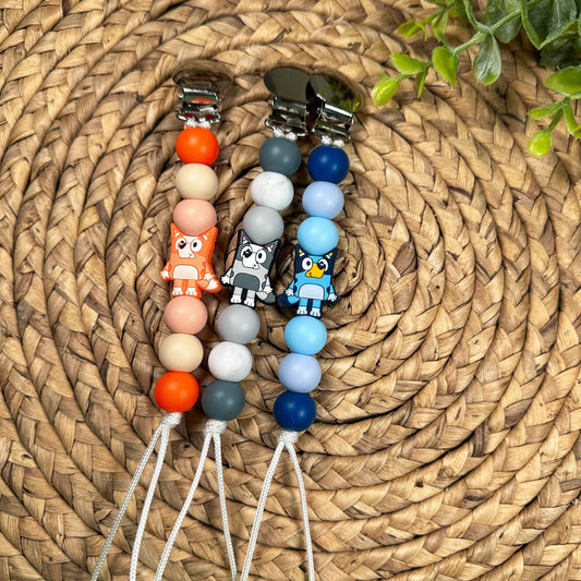 Bluey Pacifier Clip