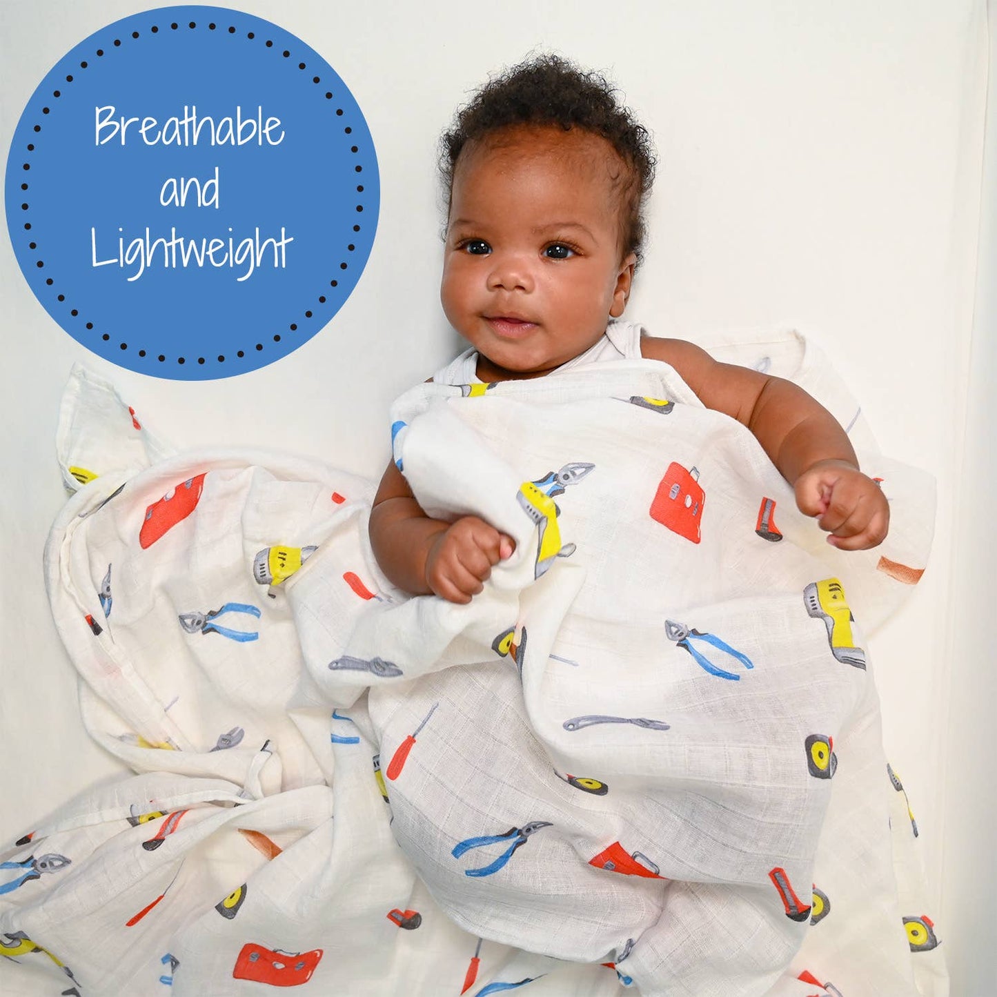 Toolbox Swaddle Blanket