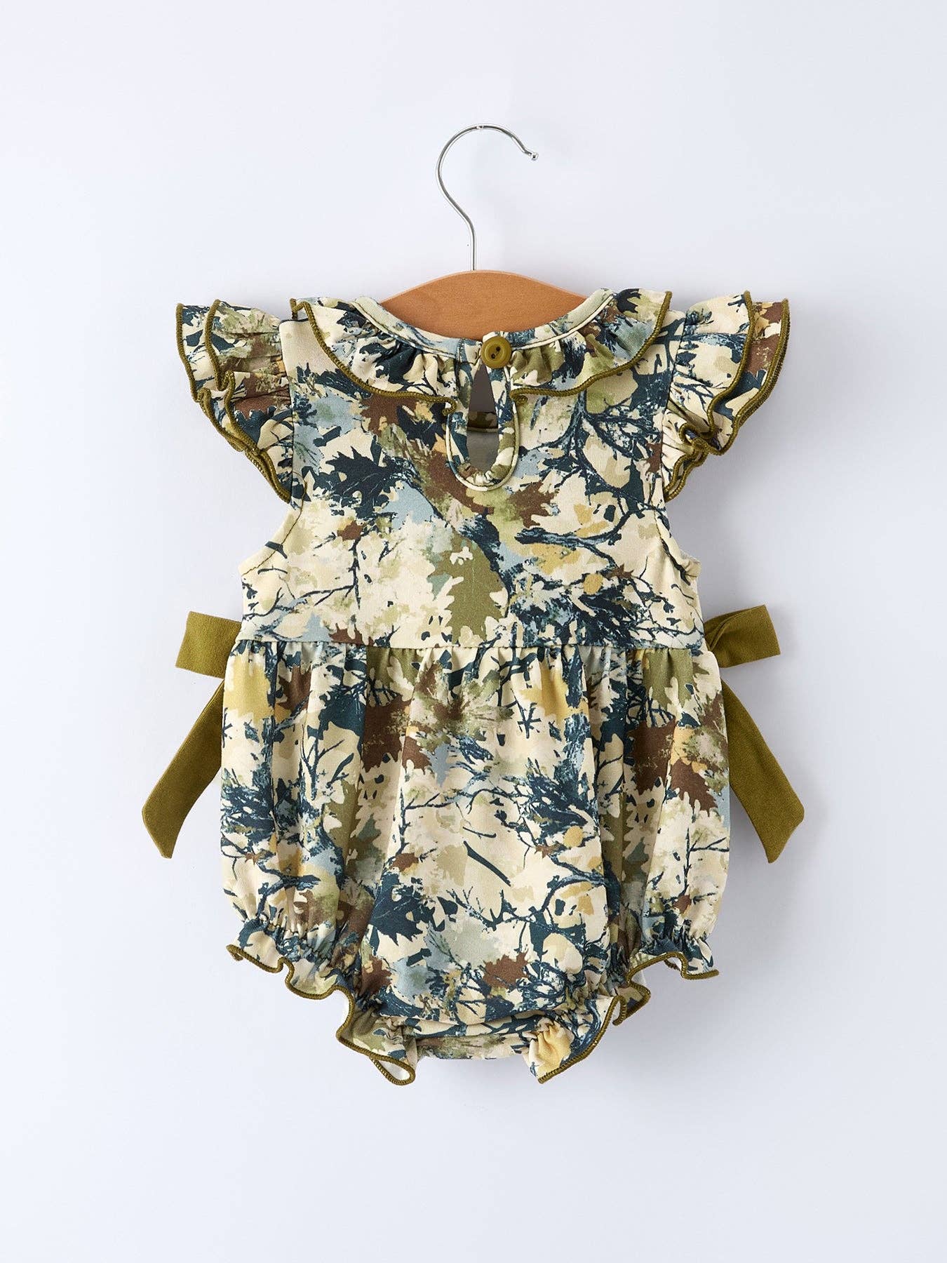 Duck Camo Green Smock Bubble