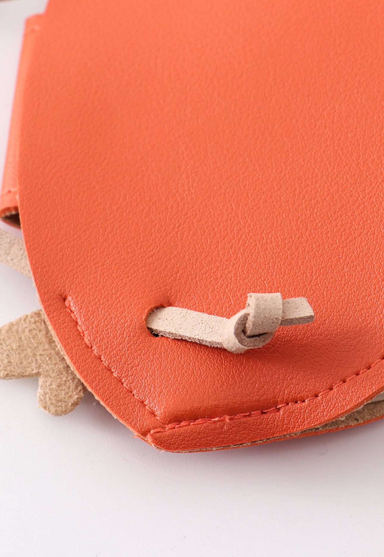 Orange Fox Purse