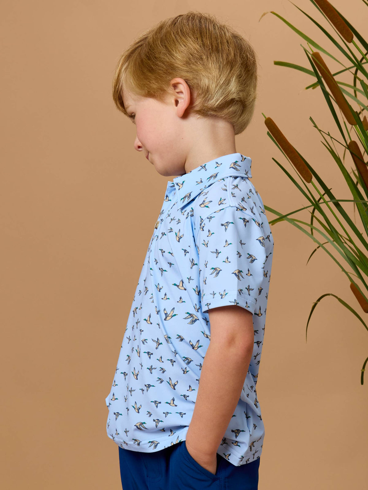 Mallard Skies Performance Polo