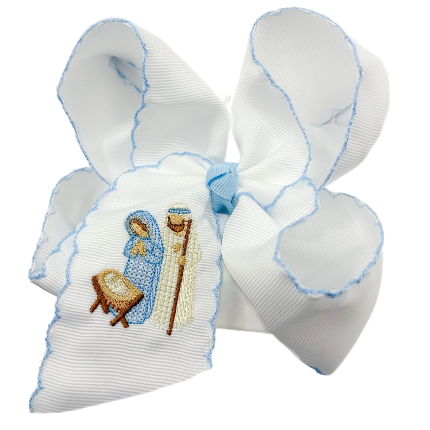 Away In a Manger Hair Bow