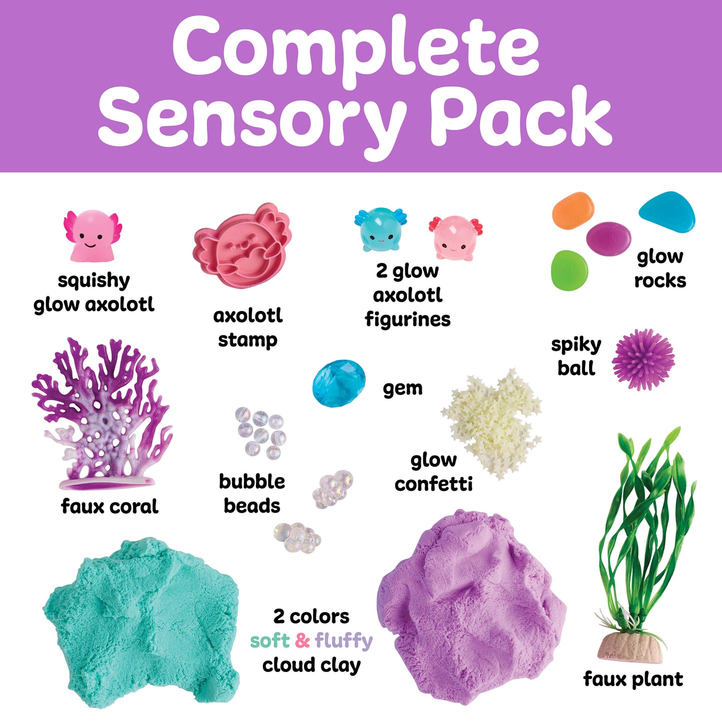 Sensory Pack - Axolotl