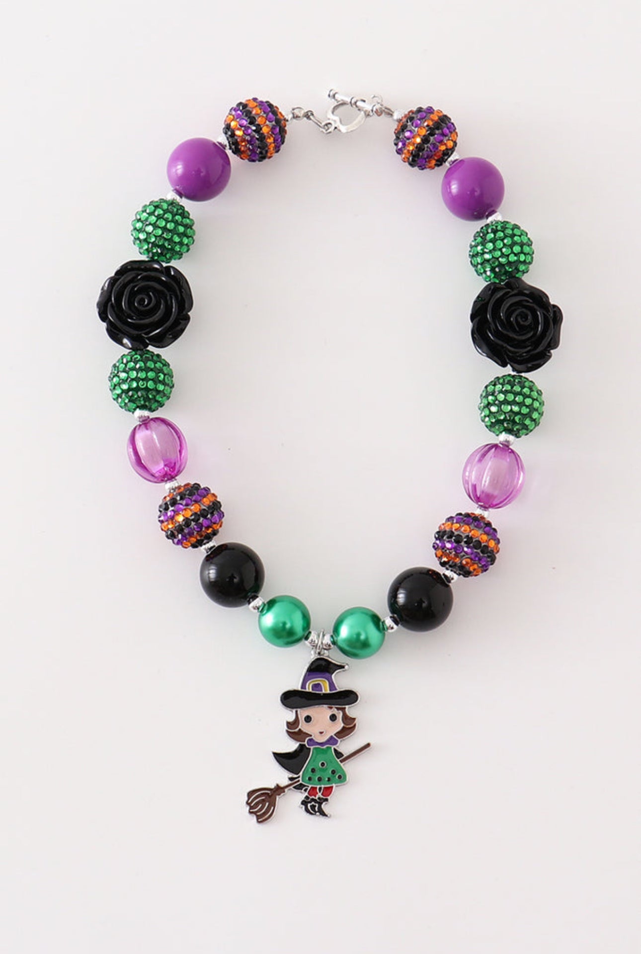 Halloween Witch Bubble Necklace