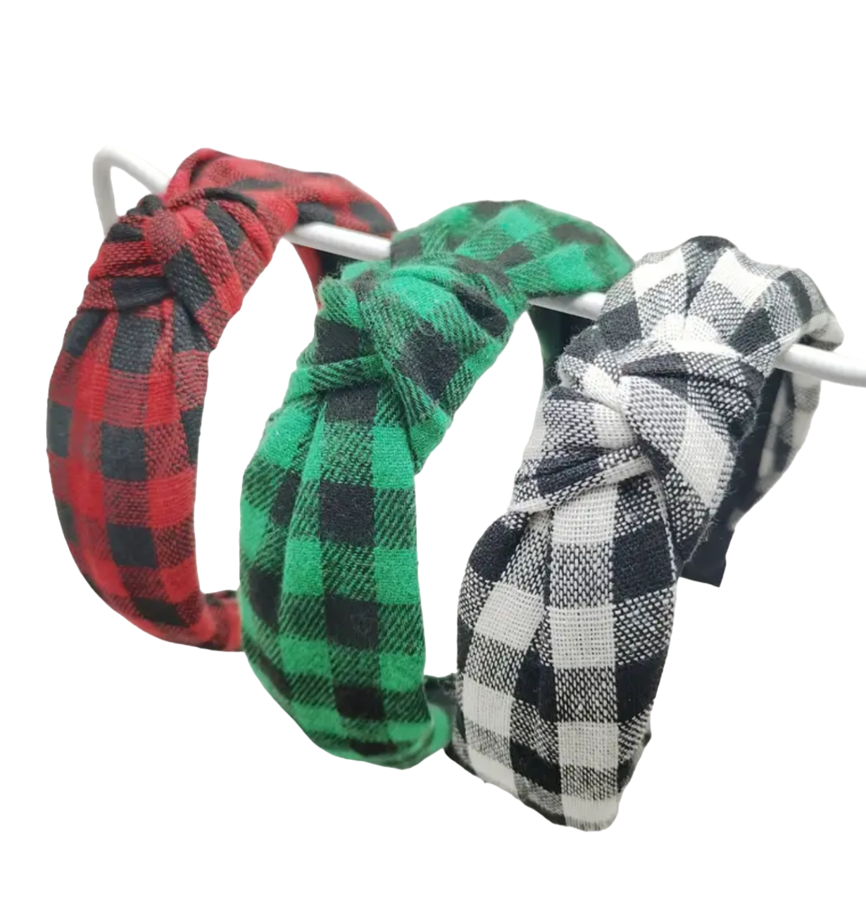 Plaid Headbands