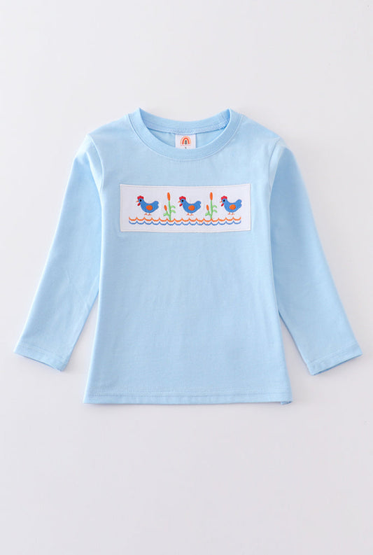 Chicken Embroidery Tee